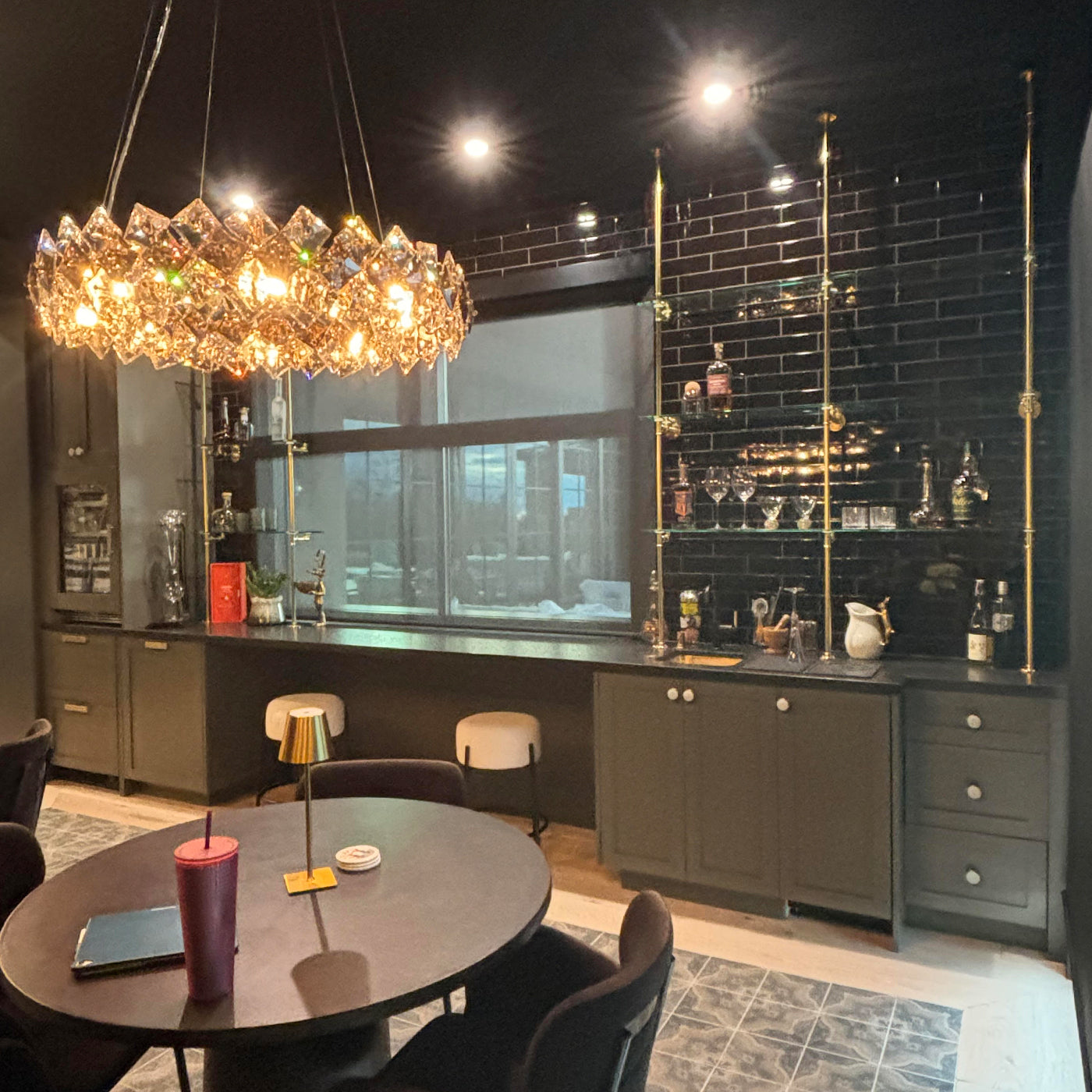 Counter to Ceiling Mounted