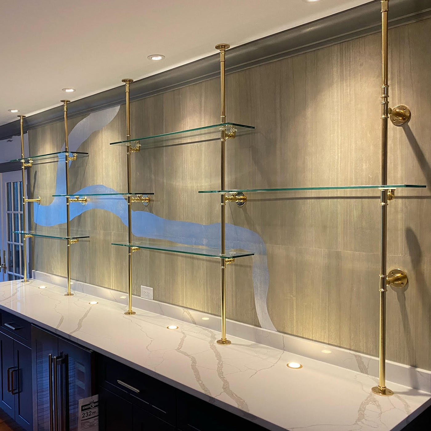 Counter to Ceiling Mounted