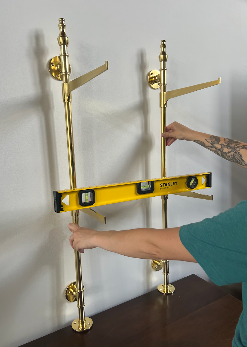 Installing custom shelves | Soil & Oak