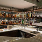 kitchen and bar counter to ceiling unit | Soil & Oak 